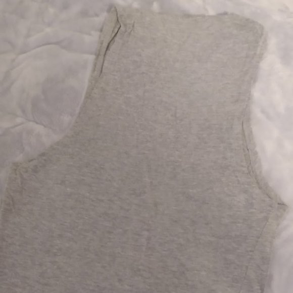 Art Deco London Fashion Week Print Muscle Tank Top - Picture 7 of 7